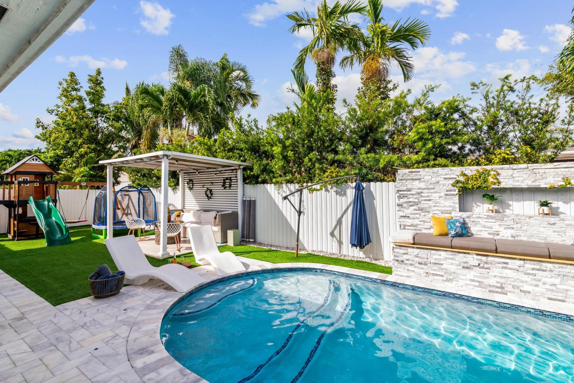 Miami Luxury House W Heated Pool & Jacuzzi Exterior foto