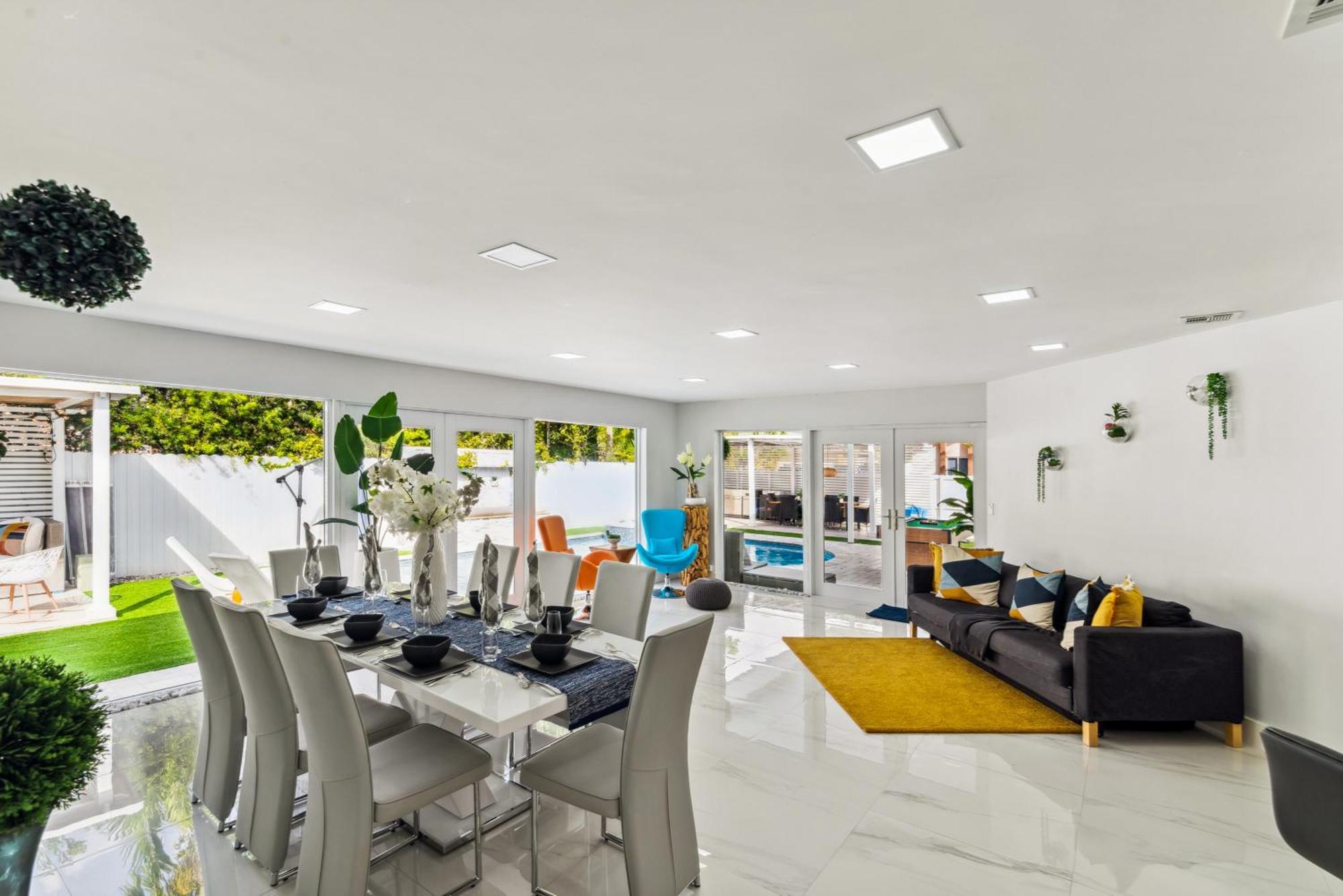 Miami Luxury House W Heated Pool & Jacuzzi Exterior foto