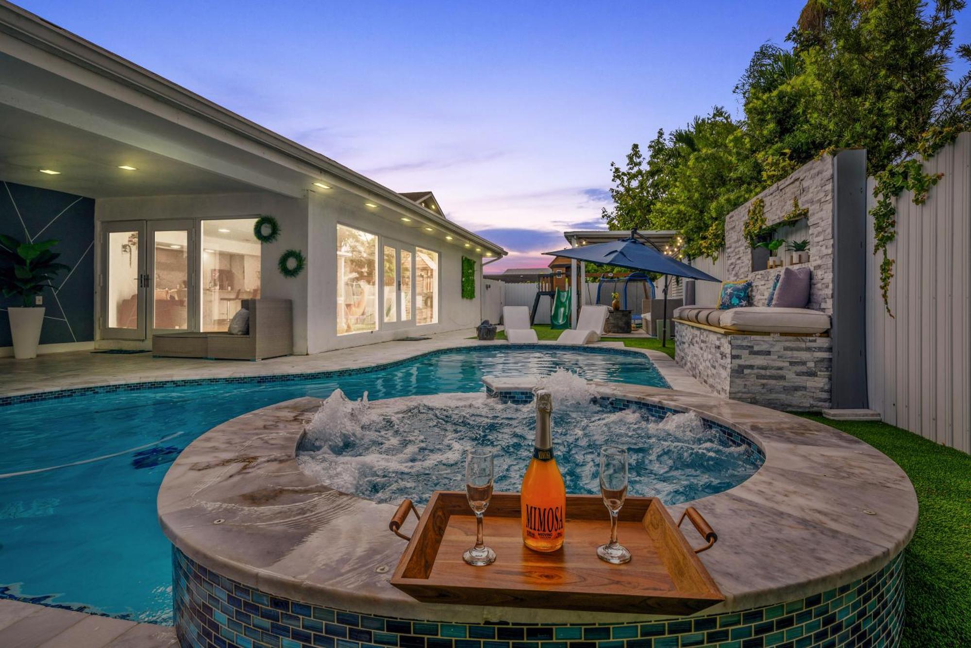 Miami Luxury House W Heated Pool & Jacuzzi Exterior foto