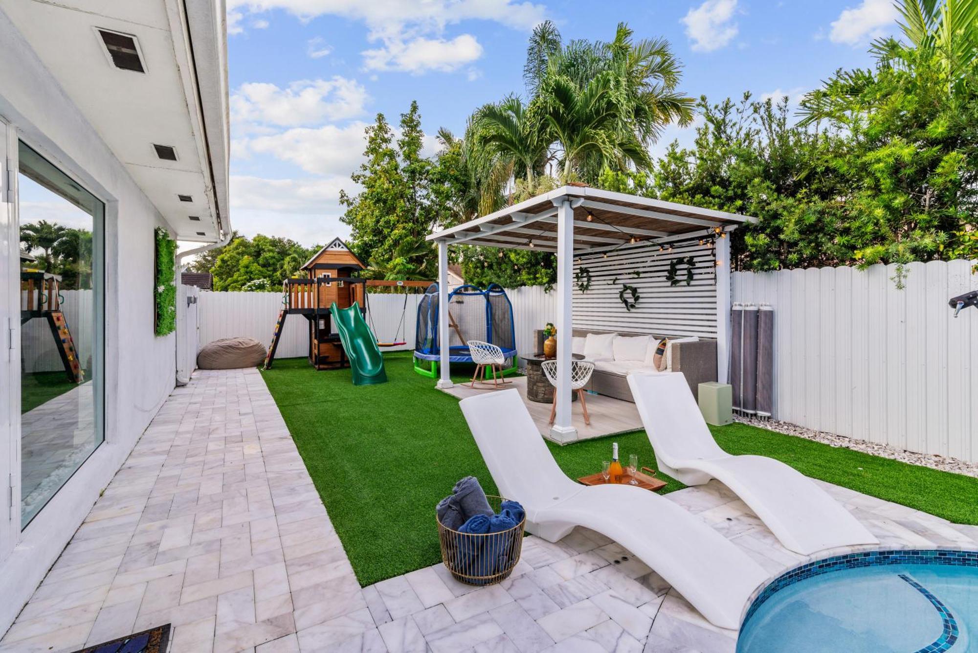 Miami Luxury House W Heated Pool & Jacuzzi Exterior foto